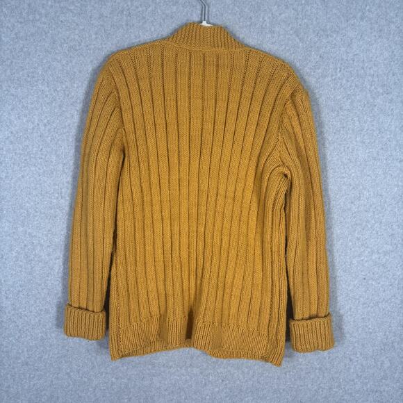Cozy Mustard Cardigan Sweater - Picture 8 of 10